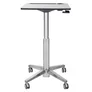 Ergotron LearnFit mobiler Steh-Sitz Tisch mit 40,6cm Höhenverstellung 74-114cm