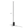 Philips Hue White & Color Ambiance Gradient Signe Stehleuchte schwarz