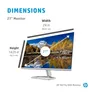 HP M27fq 68,5cm (27") QHD IPS Monitor DP/HDMI 5ms 75Hz 300cd/m² FreeSync