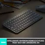 Logitech MX Keys Mini Kabellose Tastatur Grey