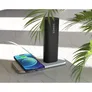 Zens Aluminium Series Dual Ladegerät Wireless Charger 30W Qi USB-C weiß