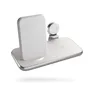 Zens Aluminium Series 4 in 1 Stand + Watch + 45W Ladegerät 2x 10W Qi weiß