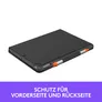 Logitech Slim Folio Hülle und Tastatur für Apple iPad 10,2" (2021 - 2019)
