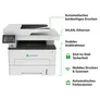 Lexmark MB2236i S/W-Laserdrucker Scanner Kopierer Cloud Fax Duplex LAN WLAN