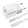 4smarts Netzladegerät VoltPlug Mini PD 30W QuickCharge AFC USB-C/Lightning weiß