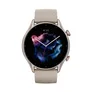Amazfit GTR 3 Smartwatch Aluminium-Gehäuse, Moonlight Grey, Amoled-Display
