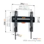 Vogels Wandhalterung FLACH COMFORT TVM 3205 - VESA bis 200mm x 200mm 3832050