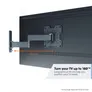 Vogels Wandhalterung NEIGEN/SCHWENKEN COMFORT TVM 3245 - VESA bis 200mm x 200mm