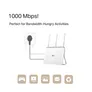 TP-LINK TL-PA7017P KIT AV1000-Gigabit-Powerline-Adapter KIT mit Steckdose