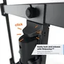 Vogels Wandhalterung NEIGEN/SCHWENKEN COMFORT TVM 3645 - VESA bis 600mm x 400mm