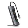 Satechi USB-C Hybrid Multiport Adapter mit SSD Steckplatz Space Grau