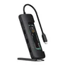 Satechi USB-C Hybrid Multiport Adapter mit SSD Steckplatz Schwarz