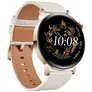 Huawei Watch GT 3 Smartwatch 42mm (Milo) White Leather AMOLED-Display