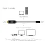 Club 3D HDMI auf USB Typ-C 4K60Hz aktiver Adapter St./Bu.