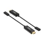 Club 3D HDMI auf USB Typ-C 4K60Hz aktiver Adapter St./Bu.
