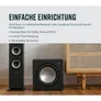 Polk Monitor MXT60 Standlautsprecher High-Res schwarz -1 Stück-