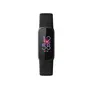 Fitbit Luxe Gesundheits- und Fitness-Tracker schwarz mit schwarzem Armband