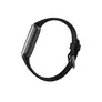 Fitbit Luxe Gesundheits- und Fitness-Tracker schwarz mit schwarzem Armband