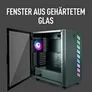 MSI MAG Vampiric 300R MIDI Tower Gaming Gehäuse TG Seitenfenster Midnight Green