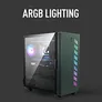 MSI MAG Vampiric 300R MIDI Tower Gaming Gehäuse TG Seitenfenster Midnight Green