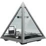 Azza Pyramid 804L ATX Gaming Tower, RGB Beleuchtung, Glasfenster