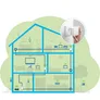 devolo Magic 1 WiFi mini Multiroom Kit (1200Mbit, G.hn, Powerline + WLAN, Mesh)