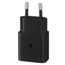Samsung EP-T1510 Schnellladegerät mit USB-C-Kabel schwarz EP-T1510XBEGEU