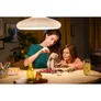 Philips Classic LED Lampe mit 60W, E27 Sockel, Klar, White (3000K)