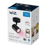 WiZ IMAGEO Spots Deckenleuchte Tunable White & Color 1x5W Schwarz Einzelpack