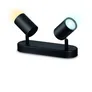WiZ IMAGEO Spots Deckenleuchte Tunable White 2x5W Schwarz Einzelpack