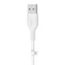 Belkin Flex Lightning/ USB-A Kabel mfi zertifiziert 1m weiß CAA008BT1MWH