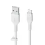 Belkin Flex Lightning/ USB-A Kabel mfi zertifiziert 2m weiß CAA008BT2MWH