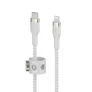 Belkin Pro Flex Lightning/ USB-C Kabel bis 15W mfi zertifiziert CAA011BT1MWH