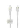 Belkin Pro Flex Lightning/ USB-C Kabel bis 15W mfi zertifiziert 2m CAA011BT2MWH