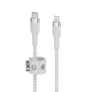 Belkin Pro Flex Lightning/ USB-C Kabel bis 15W mfi zertifiziert 2m CAA011BT2MWH