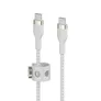 Belkin Pro Flex USB-C/ USB-C Kabel Power Delivery 60W 1m weiß CAB011BT1MWH