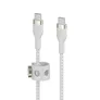 Belkin Pro Flex USB-C/ USB-C Kabel Power Delivery 60W 2m weiß CAB011BT2MWH