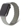 Decoded magnetisches Silikonarmband LITE Olive 38-40mm