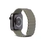 Decoded magnetisches Silikonarmband LITE Olive 38-40mm
