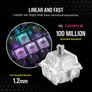 Corsair K70 RGB PRO Mechanische Kabelgebundene Gaming Tastatur Cherry MX Speed