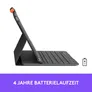 Logitech Slim Folio Hülle und Tastatur für Apple iPad 10,2" 2019 span. Layout