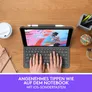 Logitech Slim Folio Hülle und Tastatur für Apple iPad 10,2" 2019 span. Layout