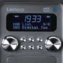 Lenco PDR-051BKSI Tragbares DAB+ FM-Radio m. BT, AUX, Schwarz
