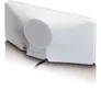 Lenco CR-30WH Radiowecker mit 7,6 cm (3") LED-Display, Weiß