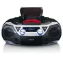 Lenco SCD-720SI Boombox DAB+, FM, CD, Kassette, USB, BT, Fernbedienung