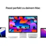 Apple Studio Display Standardglas 27" Neigungs- und höhenverstellbarer Standfuß