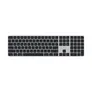 Magic Keyboard Touch ID und Ziffernblock für Mac mit Apple Chip silber schwarz