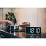 Lenco CR-30WH Radiowecker mit 7,6 cm (3") LED-Display, Weiß