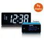 Lenco CR-30WH Radiowecker mit 7,6 cm (3") LED-Display, Weiß