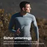 Shokz OpenRun Red Knochenschall-Sportkopfhörer Bluetooth Open-Ear